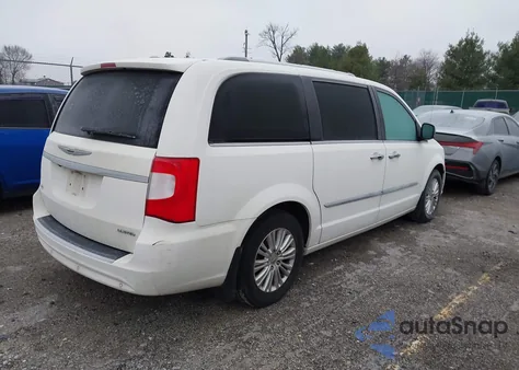 2012 Chrysler Town & Country Limited z USA, uszkodzony, nr VIN 2C4RC1GG9CR340362